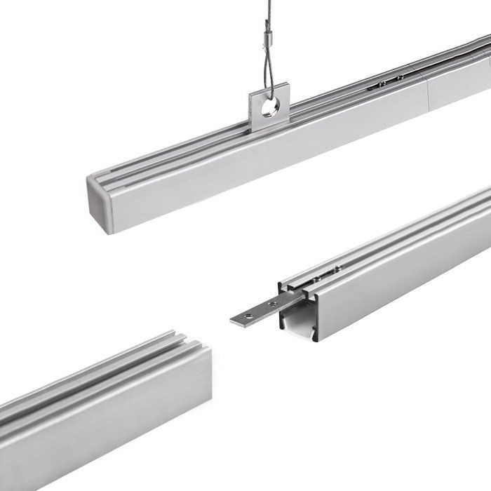 Verbindung zweier LED-Profile zu einer durchgehenden Linie